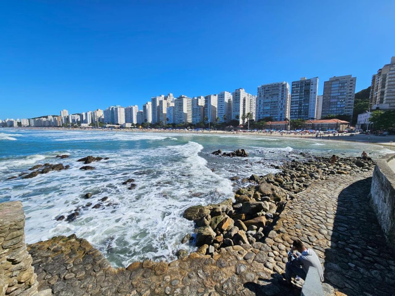 Frente Mar! Apartamento Top, Experiencia Unica! グァルジャー エクステリア 写真